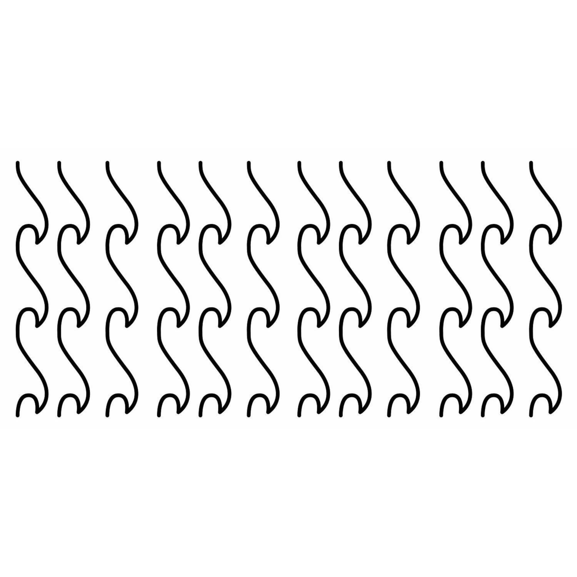 RoomMates Simplistic Waves Peel & Stick Wall Decals